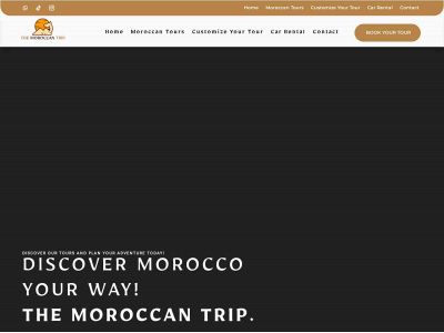 themoroccantrip.com snapshot