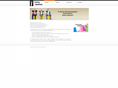 tyrimuspektras.lt snapshot