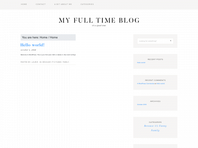 myfulltimeblog.com snapshot