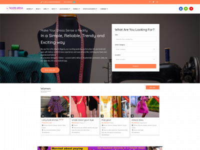 tailorsarena.com snapshot
