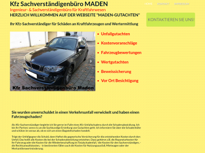 maden-gutachten.de snapshot