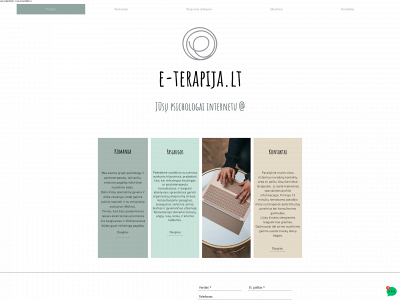 e-terapija.lt snapshot