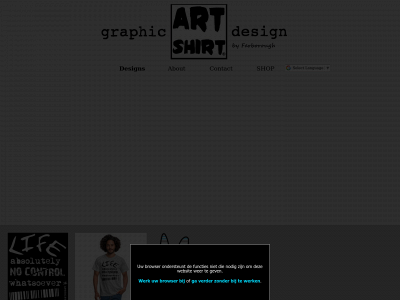 artshirt.nl snapshot