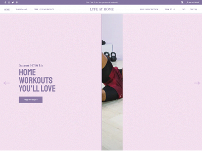 lyfeathome.com snapshot