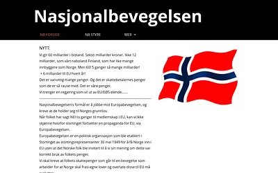 nasjonalbevegelsen.no snapshot