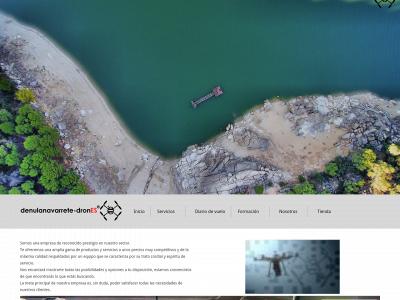 denulanavarretedrones.com snapshot