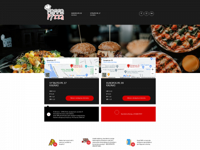 mammapizza.lt snapshot