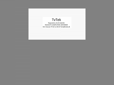 tvtek.dk snapshot