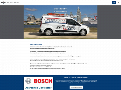 comfort-controlair.com snapshot