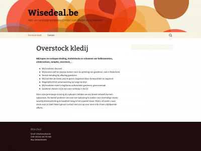 wisedeal.be snapshot