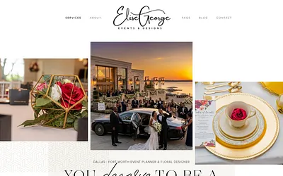 www.elisegeorgeevents.com snapshot