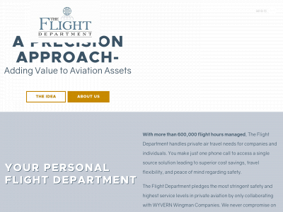 theflightdepartment.com snapshot