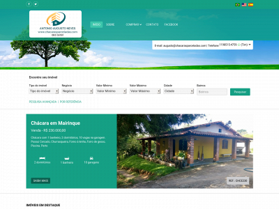 chacarasparceladas.com snapshot