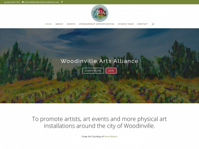 woodinvilleartsalliance.com snapshot