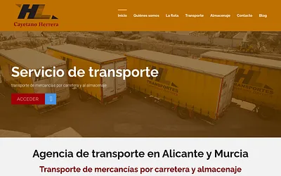 www.hltransportes.es snapshot