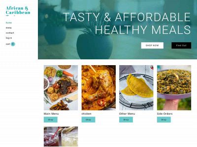 www.africaribbeantastes.com snapshot