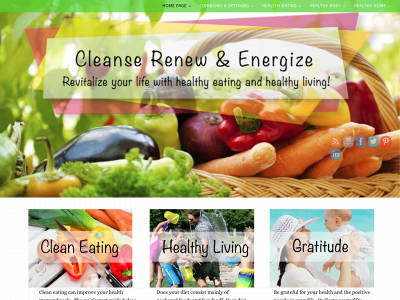 cleanserenewenergize.com snapshot