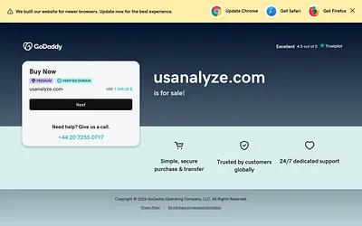 usanalyze.com snapshot
