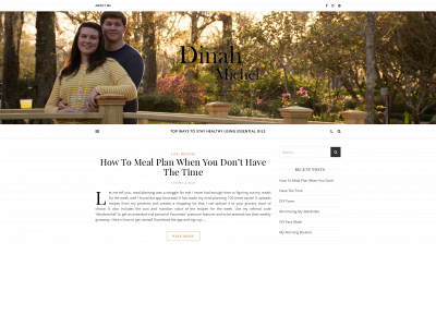 dinahmichel.com snapshot