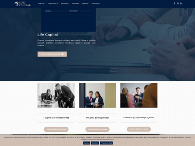 lifecapital.lt snapshot