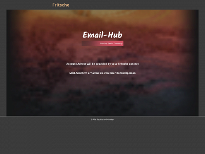fritsche.email snapshot