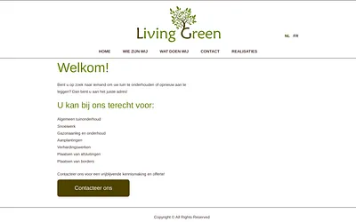 living-green.be snapshot