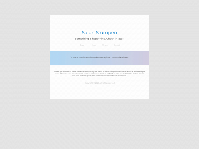 salonstumpen.dk snapshot