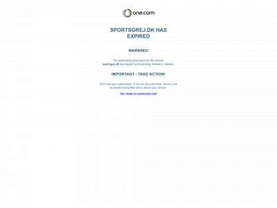 sportsgrej.dk snapshot