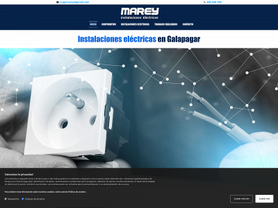 www.electricistasmarey.com snapshot