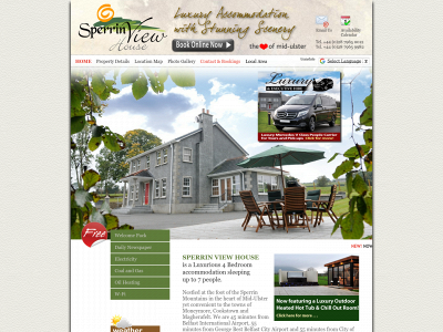 sperrinviewhouse.com snapshot