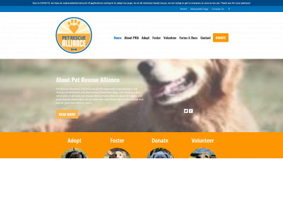 petrescuealliance.com snapshot