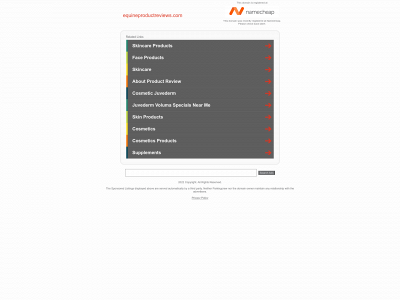 equineproductreviews.com snapshot