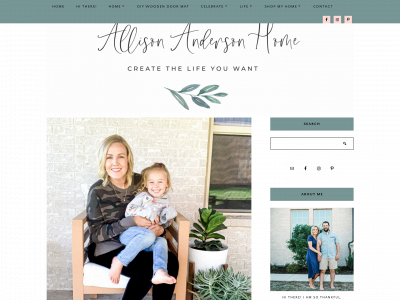 allisonandersonhome.com snapshot