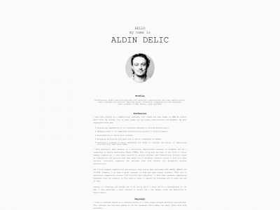 aldindelic.se snapshot