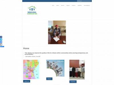 rebuilding-communities.org snapshot