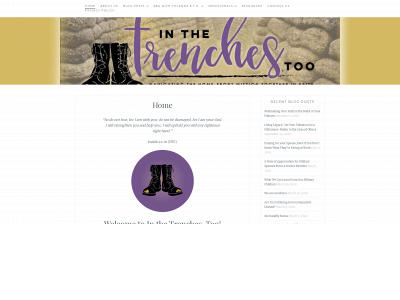 inthetrenchestoo.com snapshot