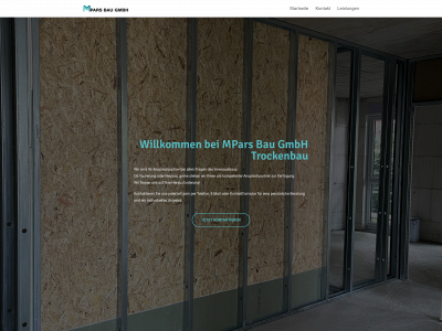 mpars-bau.de snapshot