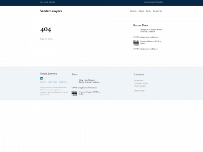 seedatlawyers.com snapshot
