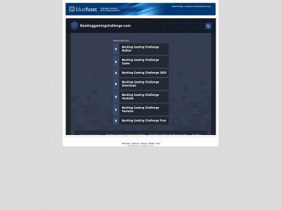 backloggamingchallenge.com snapshot