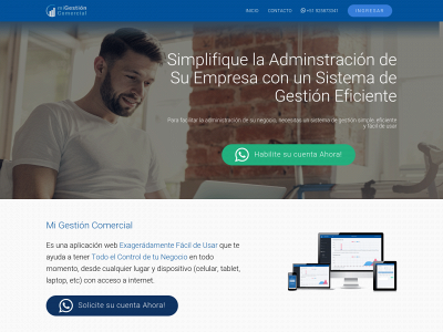 migestioncomercial.com snapshot