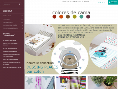 coloresdecama.fr snapshot