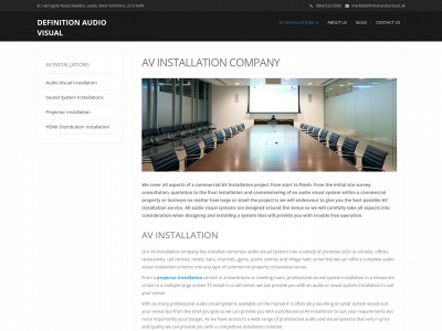 definitionaudiovisual.uk snapshot