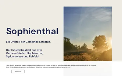 sophienthal.de snapshot