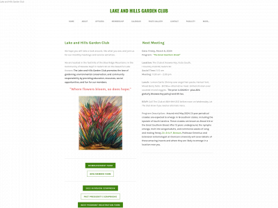 www.lakeandhillsgardenclub.com snapshot