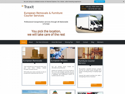 traxit.co.uk snapshot