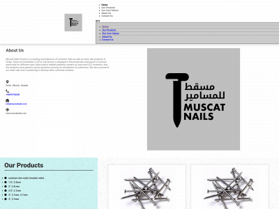 muscatnails.com snapshot