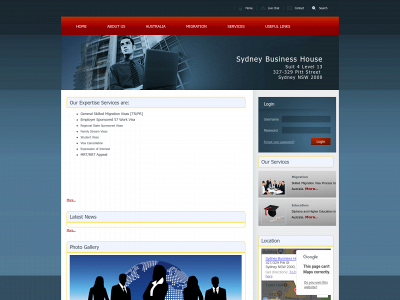 sydneybusinesshouse.com.au snapshot