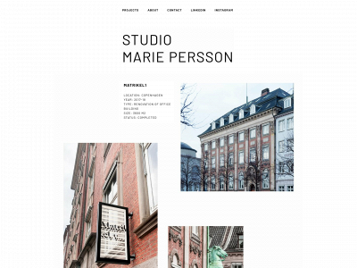 mariepersson.com snapshot
