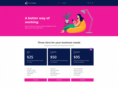 mothershours.com snapshot