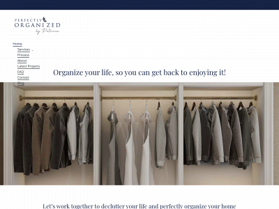 perfectlyorganizedbypatricia.com snapshot